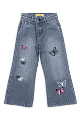 Girls Bell Bottom Pant